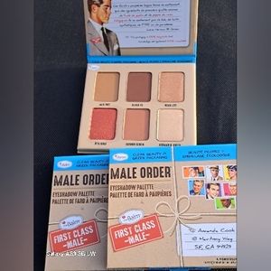 The Balm male order eyeshadow palette New